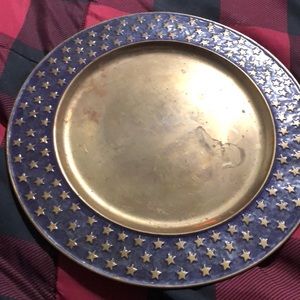 Metal Stars Plate